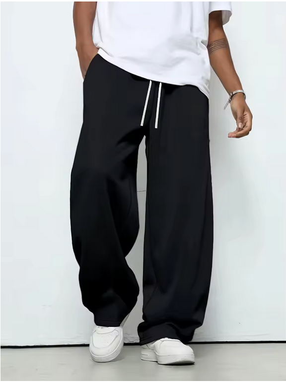 ogging oversize gris clair, pantalon jogging confortable SYNCHRO" (Adaptez la couleur selon chaque photo : gris clair, noir, gris)

