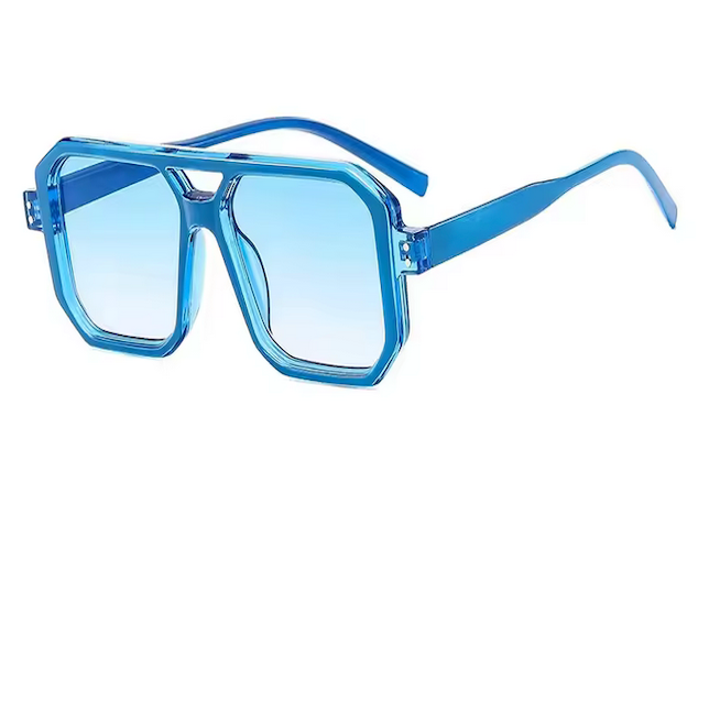 Lunette Punky – Lunettes de soleil carrées au style rebelle et moderne. Verres fumés avec protection UV pour un look audacieux et tendance.