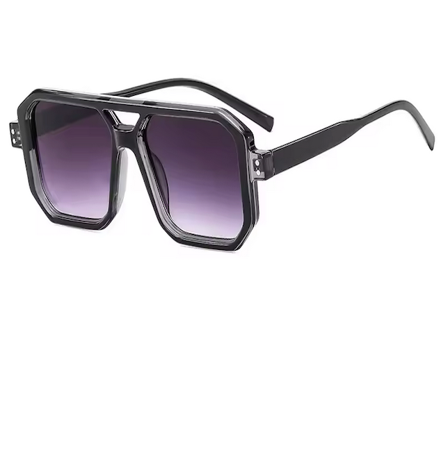 Lunette Punky – Lunettes de soleil carrées au style rebelle et moderne. Verres fumés avec protection UV pour un look audacieux et tendance.