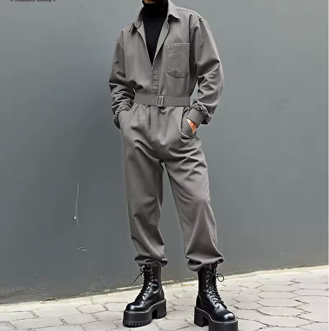 Combinaison oversize Combi Over, style urbain décontracté"